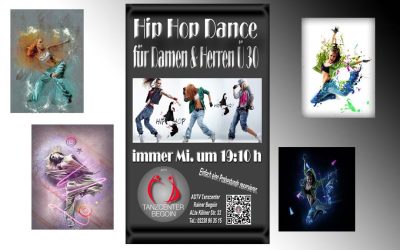 HIPHOP Ü 30 FÜR DIE REIFEREN DAMEN UND HERREN IM TANZCENTER BEGOIN