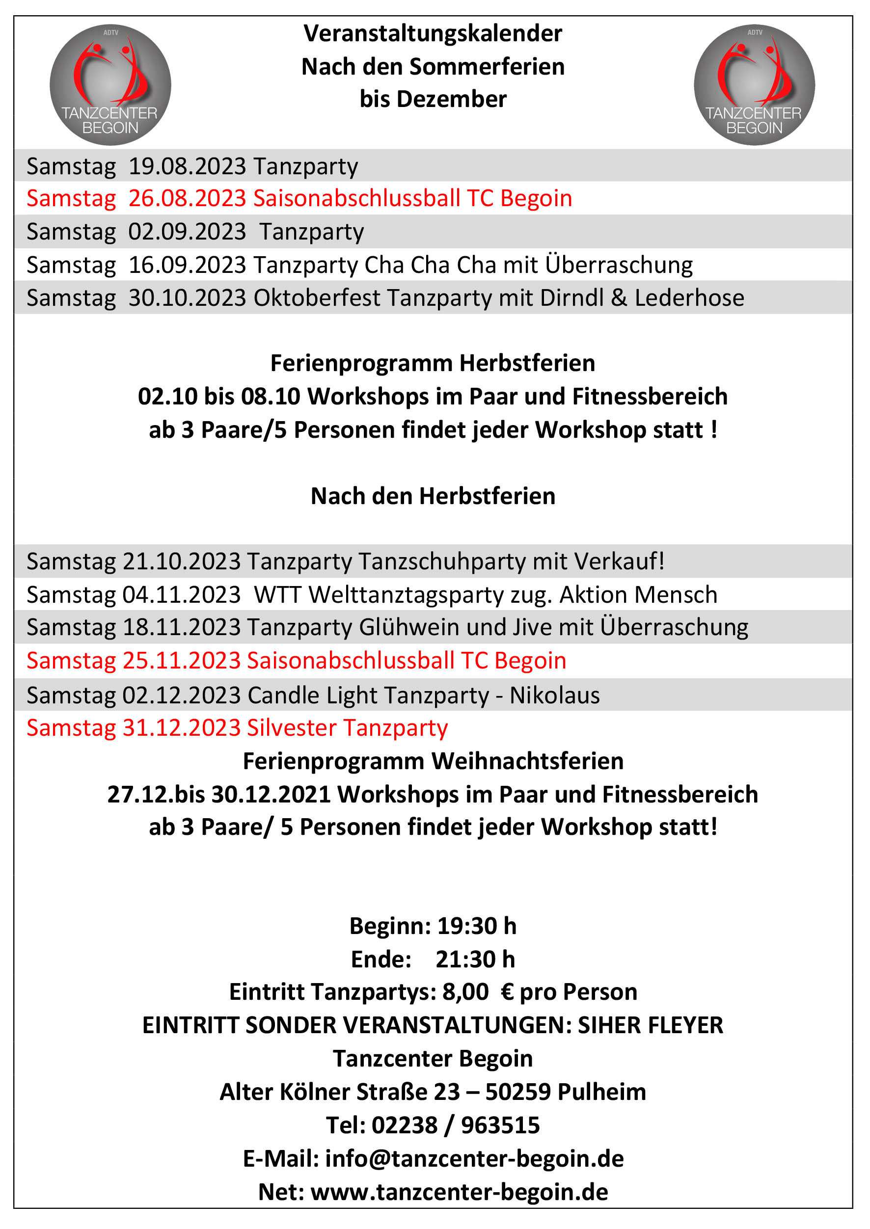 Tanzparties ab Sommer 2023 c ccDruck